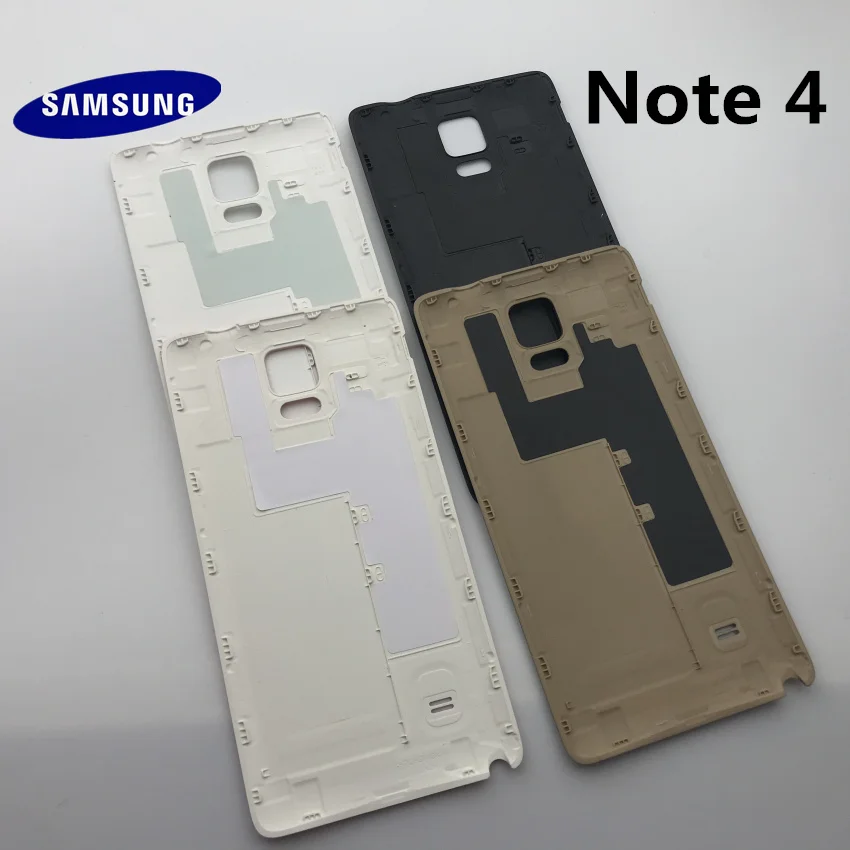 Чехол на заднюю панель для samsung Galaxy Note 4 N910 N910F N9100 N910FD, задняя крышка на батарейку, задняя крышка на дверь