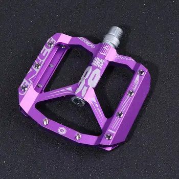 

1 Pair Of Universal Mountain Bike Pedal Metal Bicycle Pedal Non-Slip Bicycle Platform Flat Pedal Bicycle Accessories