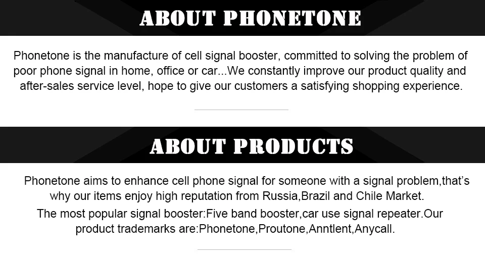 5 phonetone products