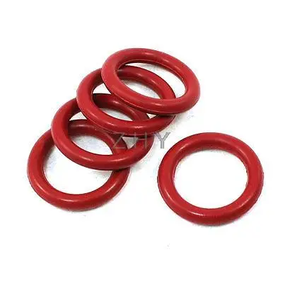 5 Pcs Electric Tool Red Rubber O Ring Oil Seal Gasket 21mm x 14.6mm 3.2mm |