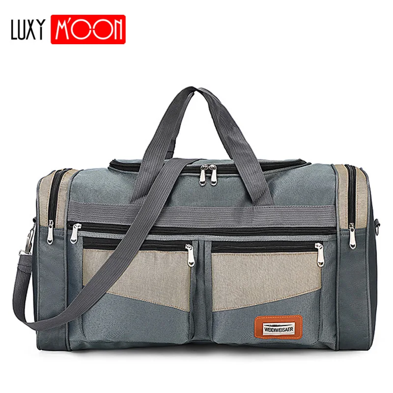 

New Large Capacity Fashion Travel Bag For Man Women Weekend Bag Big Capacity Bag Nylon Portable Travel Carry Luggage Bags XA159K