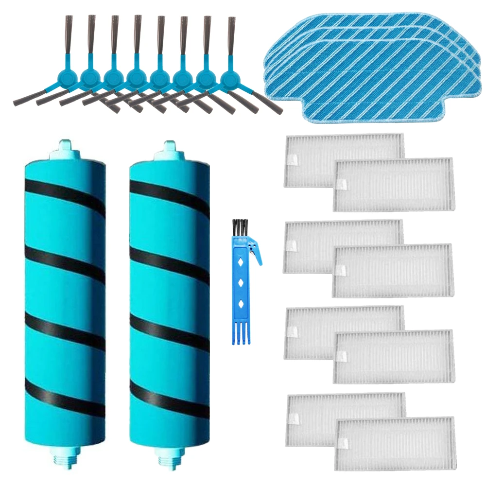 Roller Brush Hepa Filter Accessories For Cecotec Conga 5090 Robot Vacuum Cleaner Replacement Parts Side Mop Cloths Filters | Бытовая