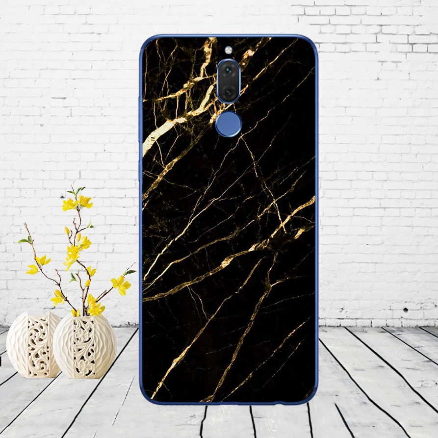 Силиконовый чехол для Huawei Mate 10 lite чехол Мягкий ТПУ чехлы для телефонов для Huawei Mate 10 Lite защитный ковер - Цвет: AA50