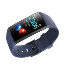 CY11 фитнес Смарт-браслет оксиметр сенсорный экран цветной плавательный Пульс Обнаружение сна Nap
