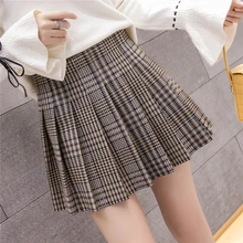 *#Best Price 2019 New Student Women Plaid Pleated Skirt High Waist A Line Women Mini Pleated Skirts Basic Chic Streetwear Pants Skirts *#Best Price 2019 New Student Women Plaid Pleated Skirt High Waist A Line Women Mini Pleated Skirts Basic Chic Streetwear Pants Skirts