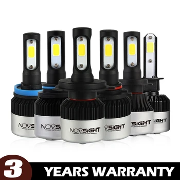 

NOVSIGHT H4 LED H7 LED H11 H1 H8 H9 9005 HB3 9006 HB4 Car Headlamp Bulbs 72W 9000LM Auto Driving Headlight Fog Lamps Lights 12v