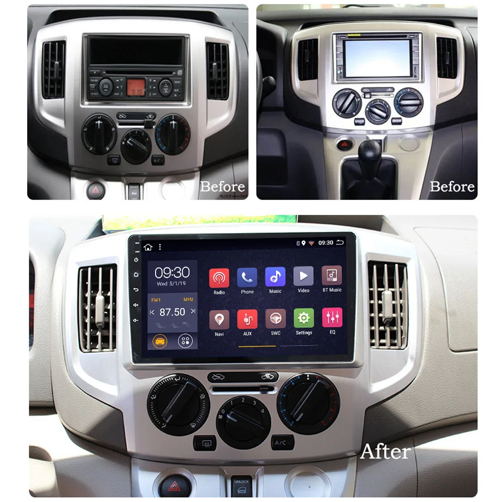 2+32G 8 core auto radio for Nissan NV200 2014 2015 2016 2017 2018 1 din  android car multimedia player android head unit stereo|Car Multimedia  Player| - AliExpress