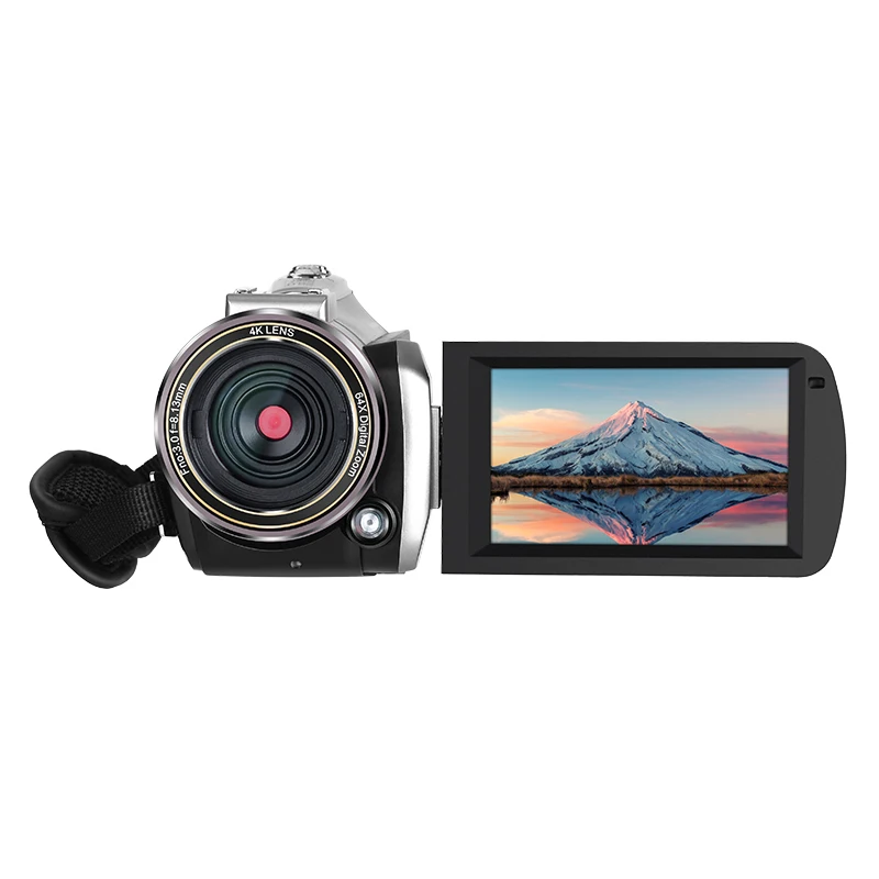 ORDRO AZ50 wifi видеокамера 4K 30FPS Vlog DVR Vlog камера s Fotograficas Digitales поддержка стерео микрофон прямая трансляция