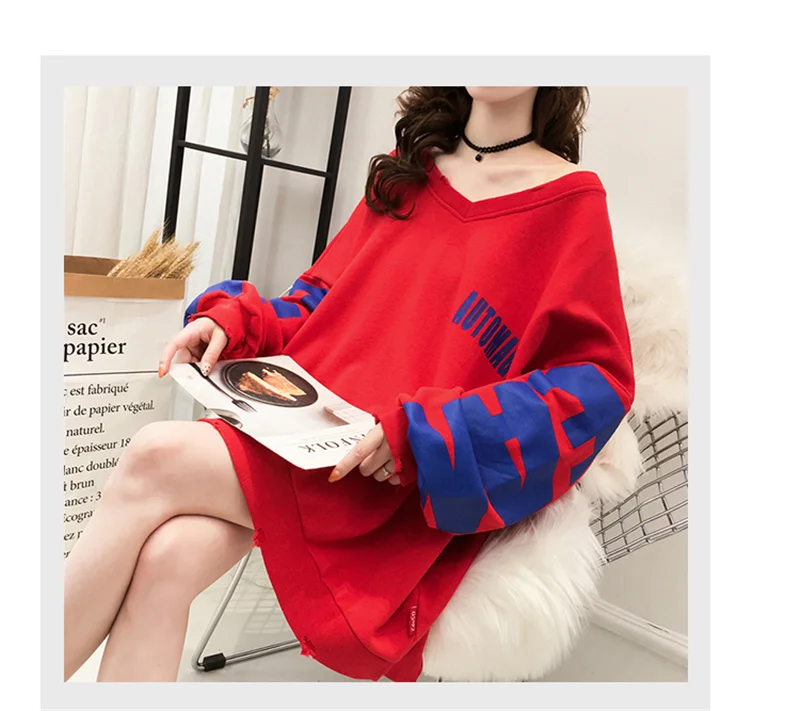 Women Hoodies Spring Harajuku Cool Jumpers Loose Long Sleeve Hoodies Sweatshirts Fashion Women Casual Sweatshirt Oversized
