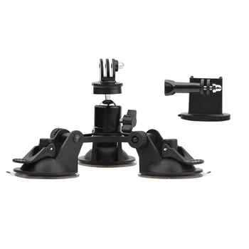 

Quick Install Stable Free Adjustment Sports Camera Holder Car Suction Cup Base Adapter Set Accessories Non Slip For OSMO Pocket