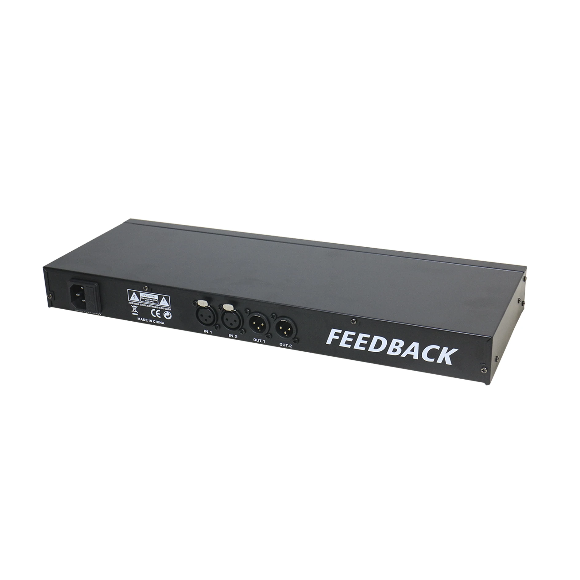 Professional Feedback Suppressor Dual 2 Channel Professional Digital Audio Sound Processor Pro Audio