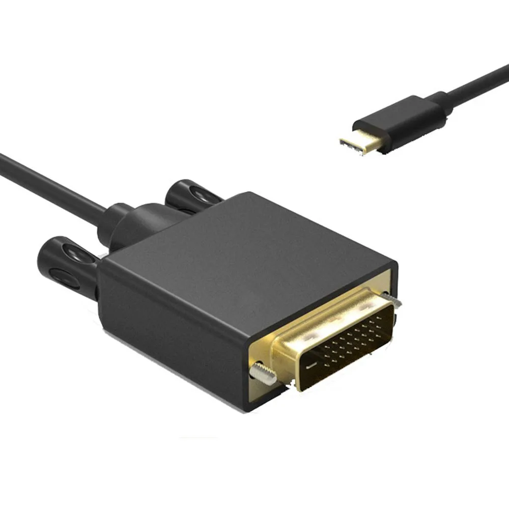 Кабель-удлинитель type-C-DVI USB-C USB3.1 4k* 2k HD 1,8 m для MacBook Pro Galaxy S8 Note 8 huawei mate 10