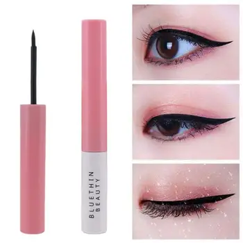 

2 Colors Mini Mascara Lasting Smooth Quick-drying Super Waterproof Not Blooming Eyeliner Pen Mascara Cosmetic Eyes Makeup TSLM1