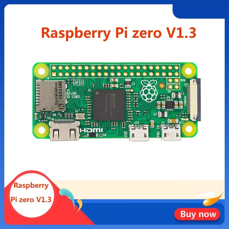 

Raspberry Pi Zero W Wireless Pi 0 with WIFI and Bluetooth 1GHz CPU 512MB RAM Linux OS 1080P HD video output free shipping