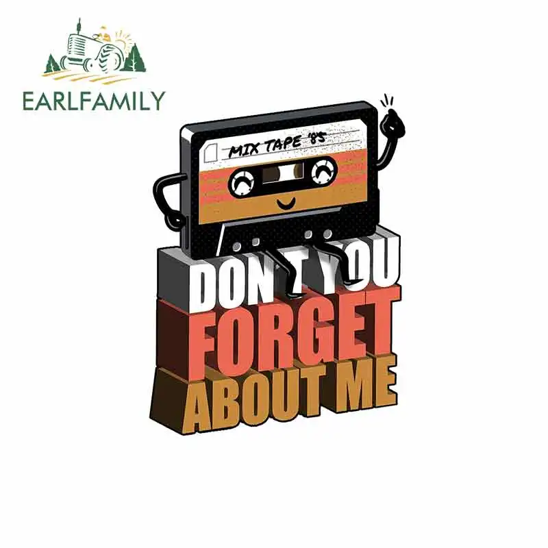 EARLFAMILY 13 см x 9 для не забудьте о мне забавные автомобильные наклейки переводная