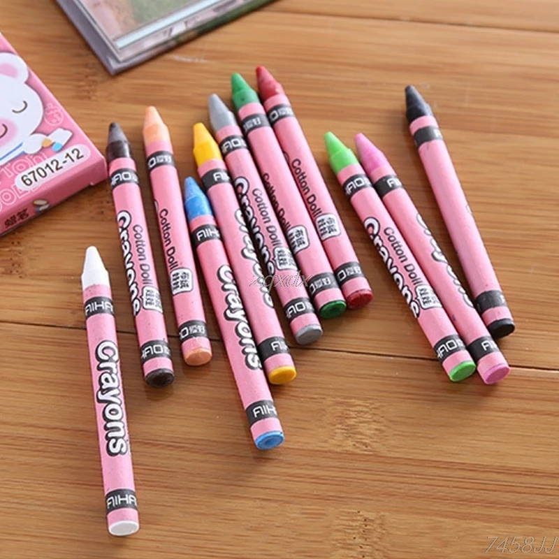 1 Набор восковой карандашной палочки детские краски для рисования эскизов художественный инструмент