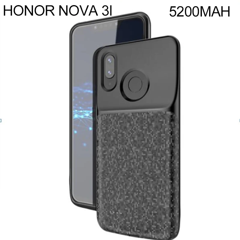 Чехол для зарядного устройства для huawei Honor 8 8x9 9x 10lite mate 20 Сверхлегкий чехол для зарядного устройства для huawei Nova 3 Play P20 P30 - Цвет: For nova 3i