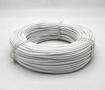 

1 pcs HRAG 100m low cost 24K 17ohm carbon fiber heating cable floor heating wire Non-toxic odorless high quality heating cable