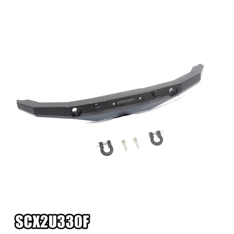 GPM ALUMINUM FRONT BUMPER MOUNT+D-RINGS For AXIAL 1/10 4WD ELECTRIC SCX10 II UMG10-AXI90075 RC Upgrade | Игрушки и хобби