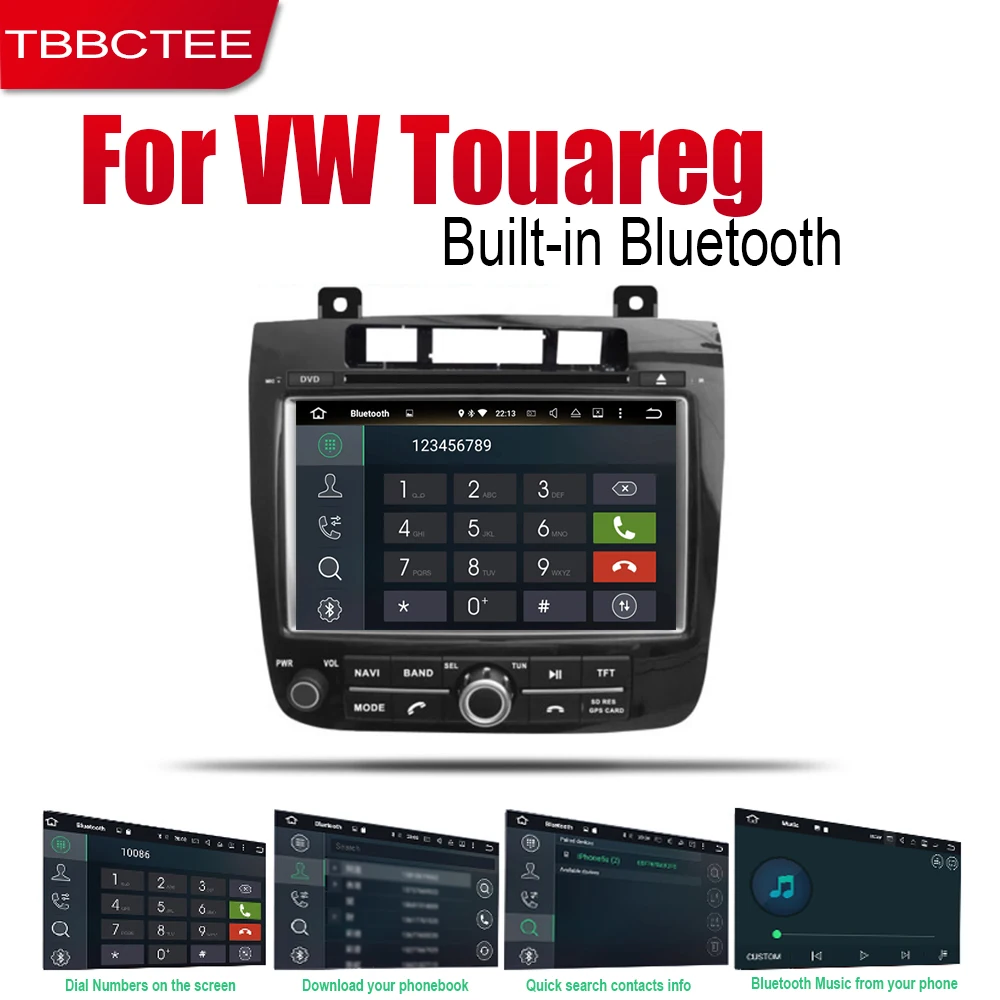 TBBCTEE автомобильный dvd-плеер gps навигация для Volkswagen Touareg 2010~ автомобильное мультимедиа андроид экран системы радио стерео