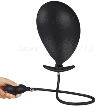 Go Out Silicone Inflated Super Big Anal Plug Dildo Pump Butt Plug Anal Dilator Prostate Massage Anus Extender Dilatador Sex Toys 5