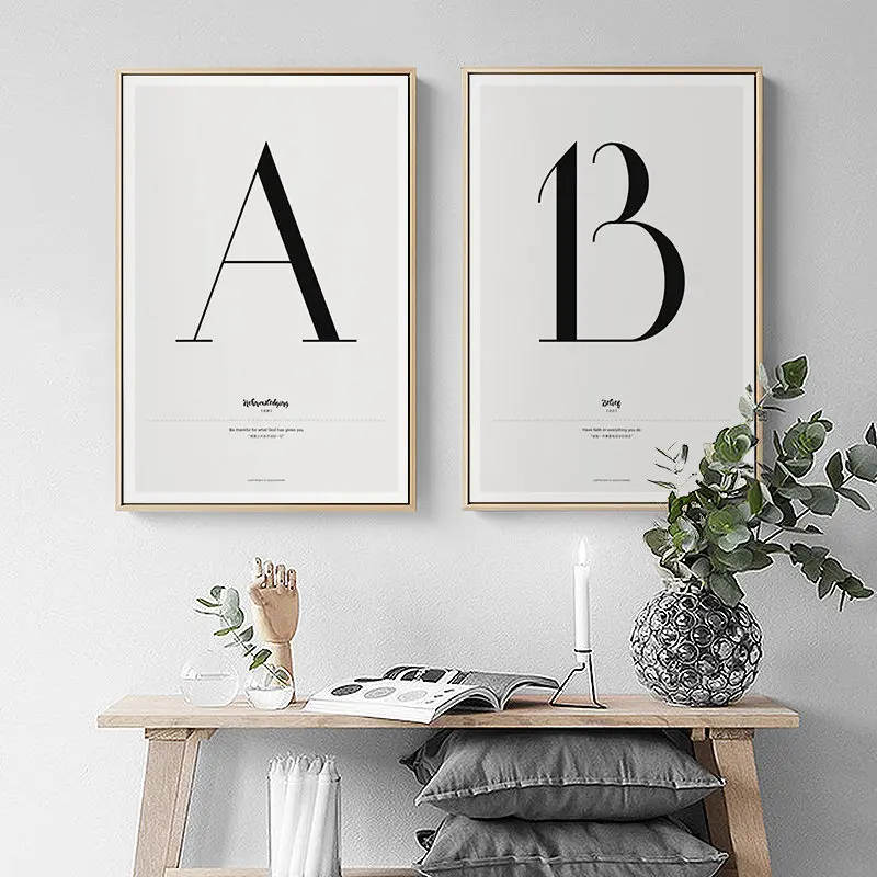 Personal-Custom-Name-Letter-Initial-Blue-Baby-Nursery-Print-Kids-Room-Wall-Art-Decor-26-English (1)