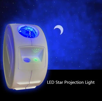 

LED Nebula Cloud Night Light Starry Sky Projector Light Deep Sleep Starlight Ocean Waving Light Rotation Projection Lamp for Kid