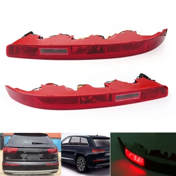 

Areyourshop 1PC Rear L/R Bumper Red Tail Light Reverse Fog Light Lamp For Audi Q7 2006-2015 Rear Bumper Fog Tail Light Car Parts