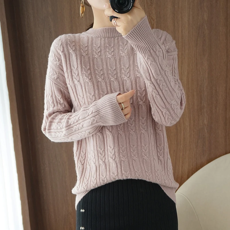 adohon 2020 woman winter 100% Cashmere sweaters