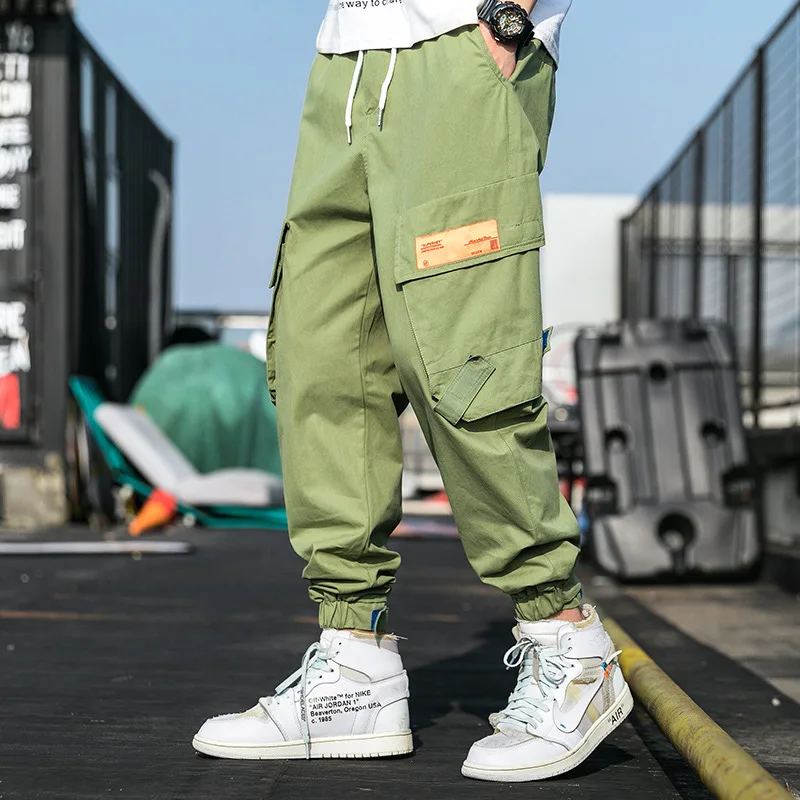 Брюки карго мужские с карманами 2020|Повседневные брюки| |