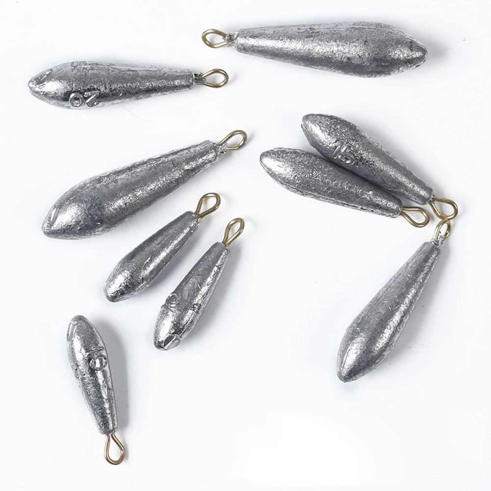 10pcs/lot Fishing Weight Sinkers Drop Shot Weights For Bass Fishing Tackle  Accessories 3.5g 5g 7g 10g 14g 20g