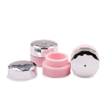 

1 Pc Empty Cosmetics Bottle 3g Nail Art Refillable Cream Powder Gel Polish Box Organizer Nail Art Makeup Sample Vials Jar Pot 3g
