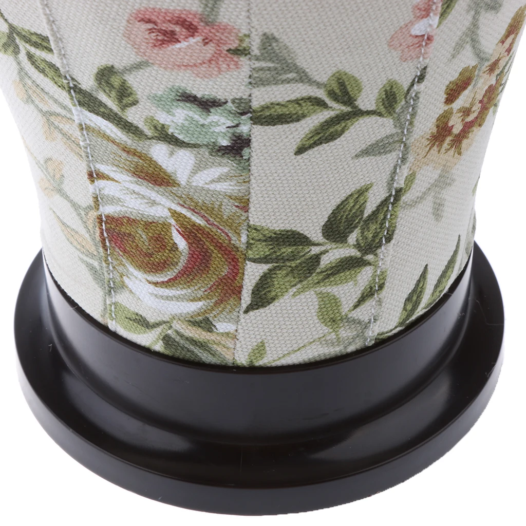 22 inch Mannequin Model Cork Canvas Block Head Stand with 150x 38mm 51mm T Needle Pins for Wigs Making Set