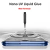 Verre trempé à colle liquide UV pour Huawei Mate 40 30 20 Pro protecteur d'écran incurvé transparent pour Huawei P30pro P40 pro film UV ► Photo 3/6