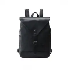 Мужской рюкзак в студенческом стиле, сумка из искусственной кожи, водонепроницаемая сумка, бизнес рюкзак для работы, винтажный Рюкзак mochila