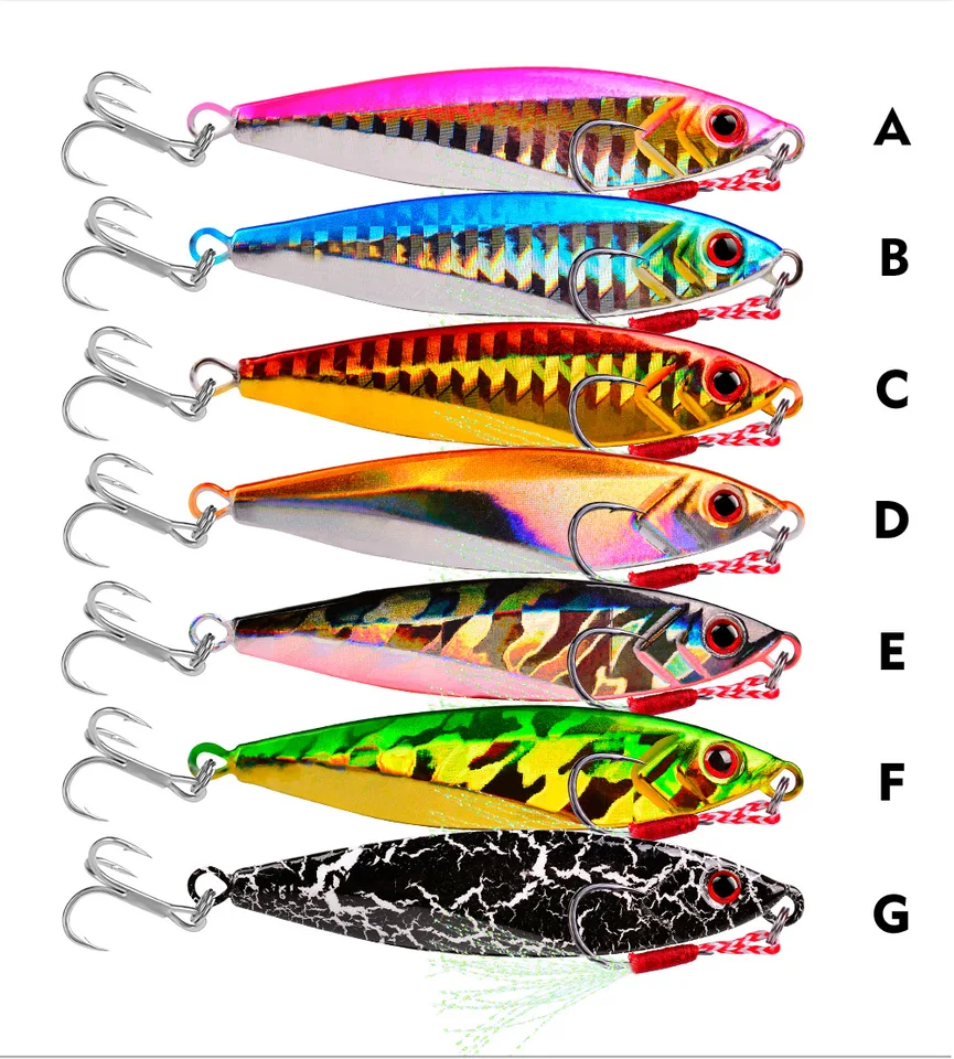 1PC VIB métal gabarit 3D poisson appât attirail truite rivage