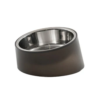 

Water Bottle Dog Food Bowl Stainless Non Slip Large Kennel Dog Bowls Elevated Gamelle Chat Gamelle Chien Storage Container 40GW4