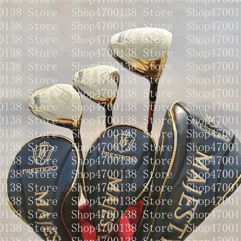US $395.00 2021Golf Stick Maruman Majesty Prestigio 10 Mens Golf Driver And Fairway Wood Graphite Shaft R Or S Flex With Head Cover