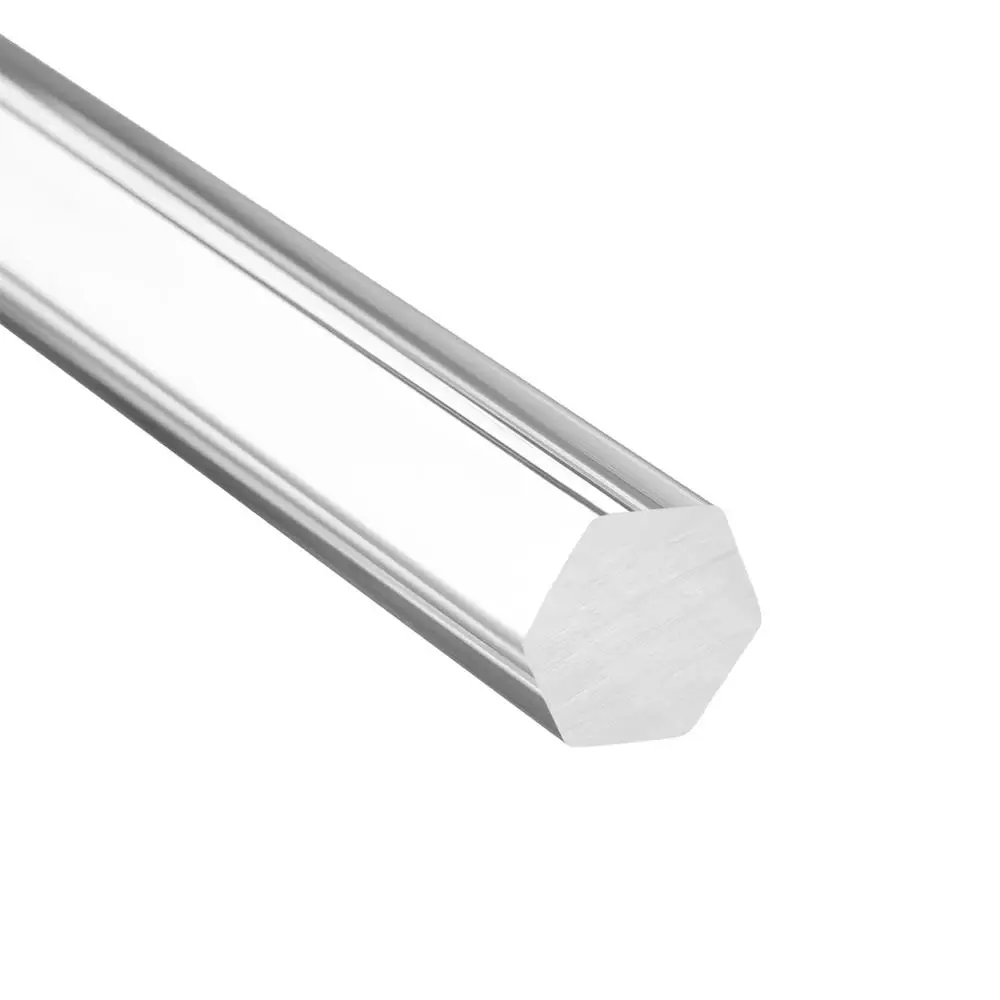 2-Pack Clear Acrylic Plexiglass Rods – 3/8” Diameter, 24” Long, .375” Dia Lucite