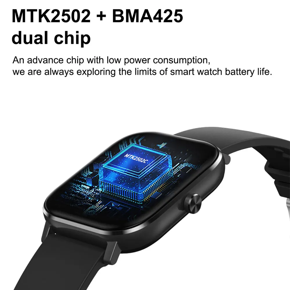Умные часы LOKMAT с Bluetooth умные 2020 фитнес трекер сенсорным экраном спортивные