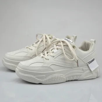 

Women's Sneakers Breathable Shoes Wild Personality Shoes Designer Fashion Brand High Quality Women's Shoes Walking shoes L1-04