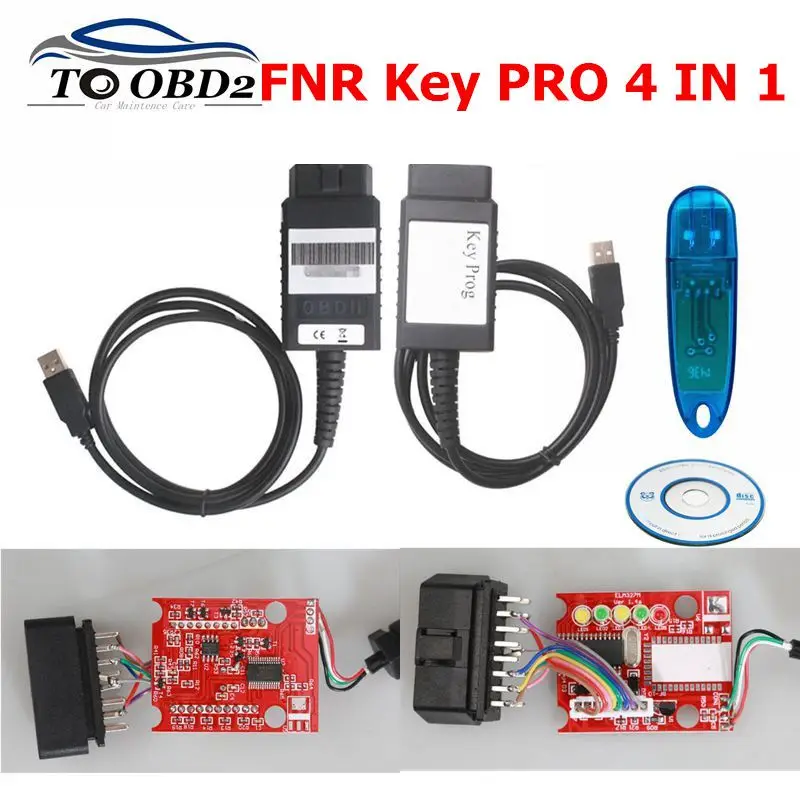 Новейший программатор ключей FNR 4 в 1 USB ключ программирование автомобиля для