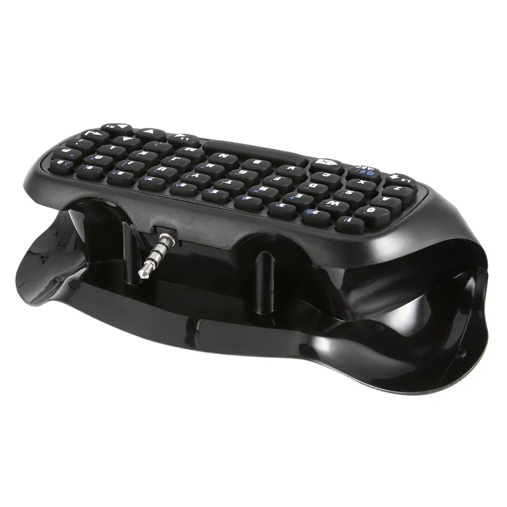  3.5mm Plug Black Bluetooth Mini Wireless Chatpad Message Keyboard for Sony for Playstation 4 for PS