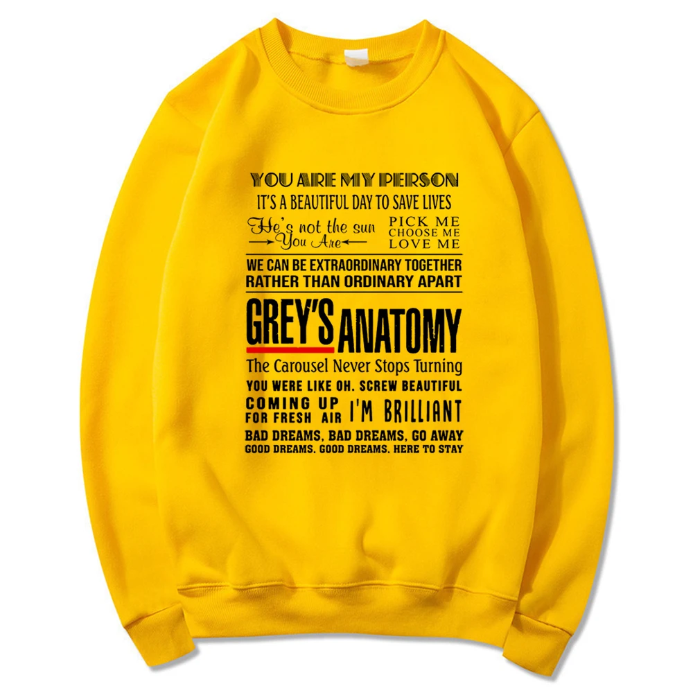 Camiseta Grey's Anatomy You're My Person Série Camisa Blusa - R$ 35,88
