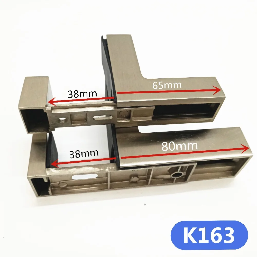 K163跳台F型玻璃夹4款=大号特大号对比
