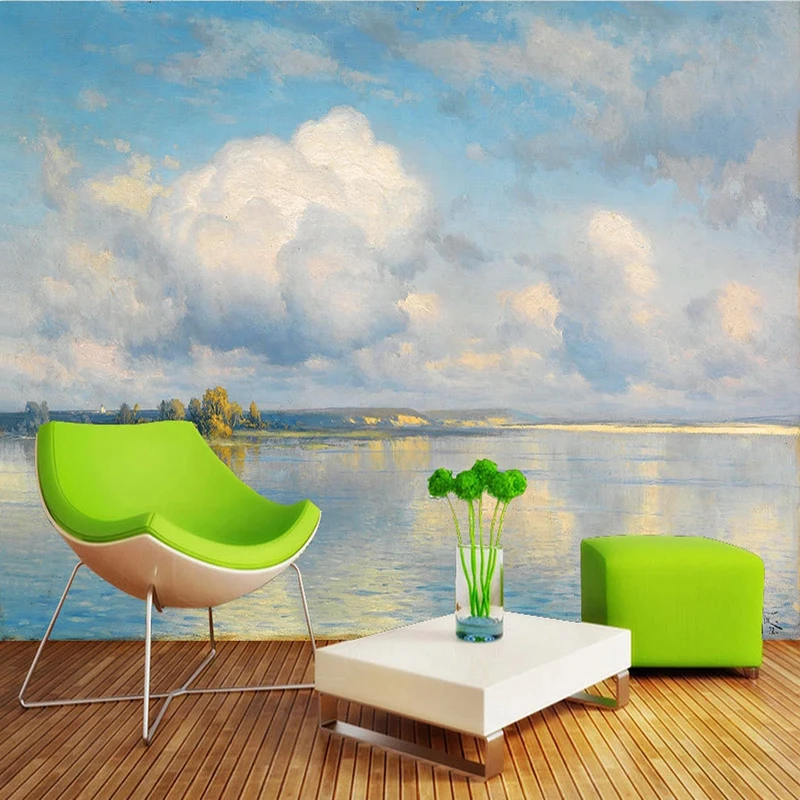 personalizado auto adesivo papel parede moderno ceu 01