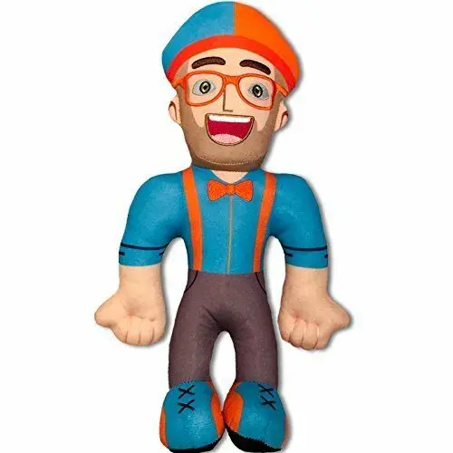 1 шт. 33 см Blippi плюшевая кукла, мягкая игрушка для ребенка, подарок для косплея, куклы, развивающий подарок для детей, подарок для детей, детские игрушки - Цвет: Plush doll