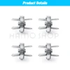 10sets/lot Magnetic Snap Fasteners Clasps Buttons Handbag Purse Wallet Craft Bags Parts Accessories Adsorption Buckle 14mm 18mm 3