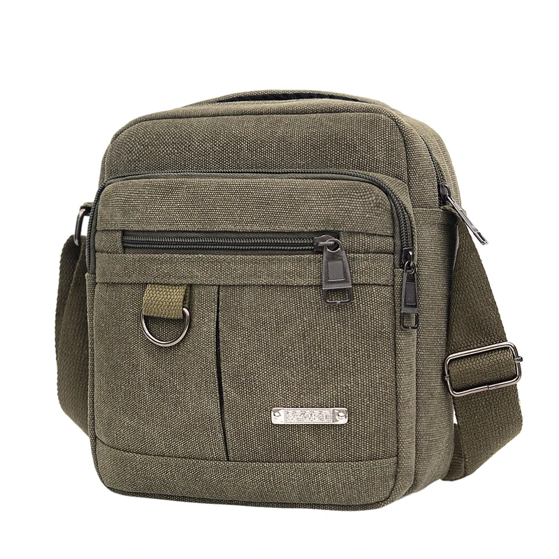 

Men's fashion Travel Bag Messenger Shoulder Bag Hot Sale Canvas Classic Leisure Multifunctional and Dirt-resistant Student Bag