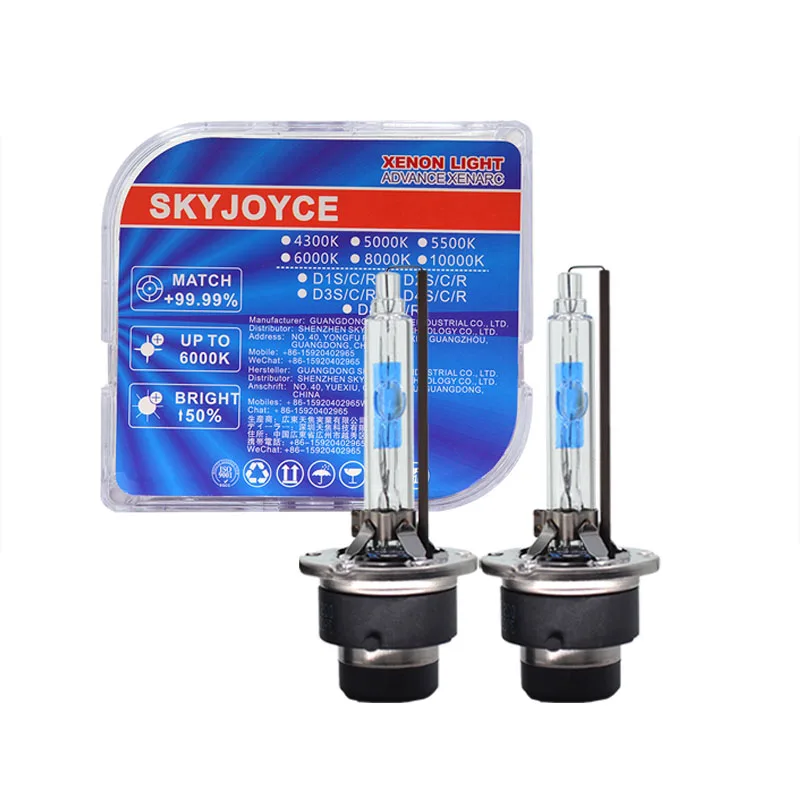 SKYJOYCE 2PCS OEM HID Xenon D1S D2S D3S D4S Car Light Bulb 35W 5500K High Bright White Xenon Headlight D1 D2 D3 D4 Auto Lamps (3)